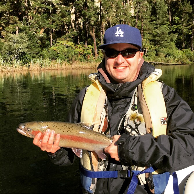 Lake Atiamuri Rainbow Trout Fishing